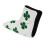 Thick Plush L-Shaped Golf Putter Headcover, White, 17x12cm 4