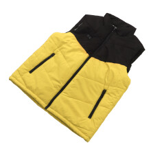 Giubbotto riscaldato USB a doppio controllo con blocco a colori, giacca elettrica unisex XXXXL