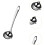 Ladle for Cooking Needs, Large 2