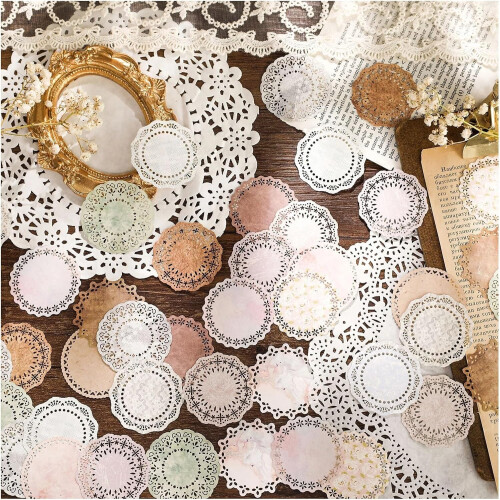 Decorative Scrapbook 30 Pieces Vintage Frame Material, Paper, Scrapbooking, Decor 1