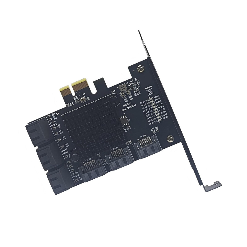Pcie Sata Expansion Card 9 Port 6Gbps Hot Swap Controller For Hdd Ssd Desktop Servers 9189345365225