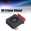 12032 3D-Drucker Lüfter 36CFM DC24V Niedrige Vibration ABS 6