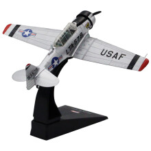 Alloy USA 1953 T6 LT6G Texan Fighter Model Airplane 1:72 Scale Simulation Science Exhibition Model
