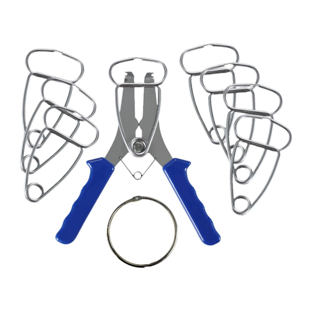 Miter Clamp Pliers With Wide Angle Clamping And Comfort Grip, 8Pcs Woodworking Corner Kit 9347817079364