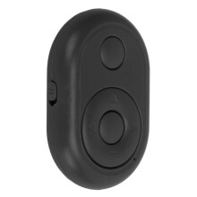 Camera Remote Control with Rechargeable Battery, Long Battery Life, Easy One-Key Operation, Compatible with DSLR Cameras (Black)