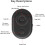 Camera Shutter Remote Control, Bluetooth Wireless Selfie Remote for Cellphones, Compatible with iOS and Android, Black 2