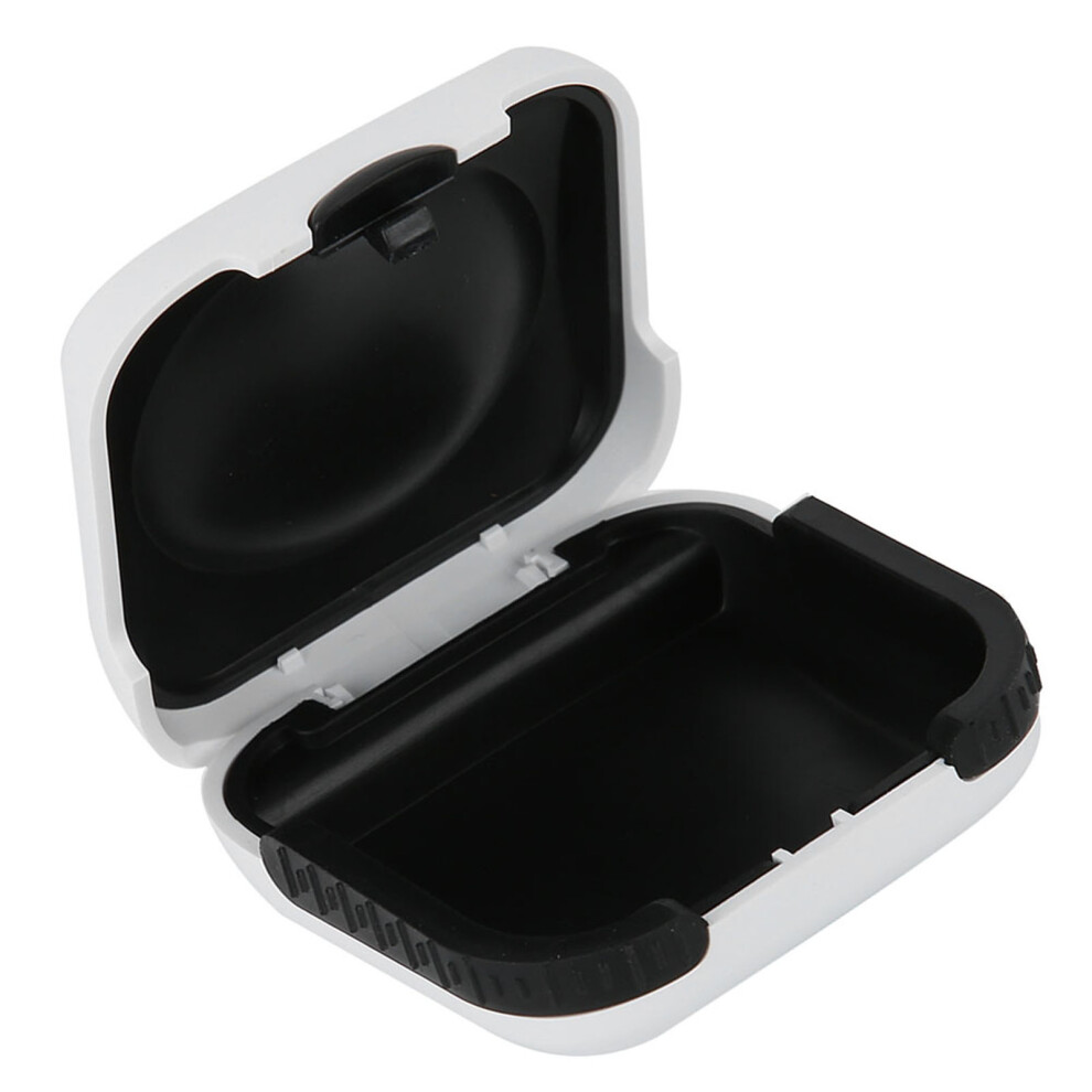 Compact Hard Plastic Shell Hearing Aid Case, Enhanced Protection Waterproof Design for Portable Storage