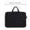 Capa protetora resistente a impactos para laptops de até 15 polegadas, bolsa com interior acolchoado macio, estojo ultrafino com vários bolsos para 6