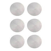 Decorative Pieces for Your Dining Tables, Non-Slip Polypropylene Material Woven Washable Table Mats, 6PCS