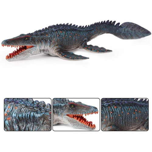 Ανθεκτικά υλικά από ρεαλιστικό Mosasaurus, συμπαγές παιχνίδι με εκπαιδευτική αξία και 2