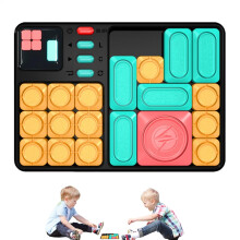 Thinking Sports Tasks Brain Puzzle Game Super Slide Console, Logic Training for All Ages