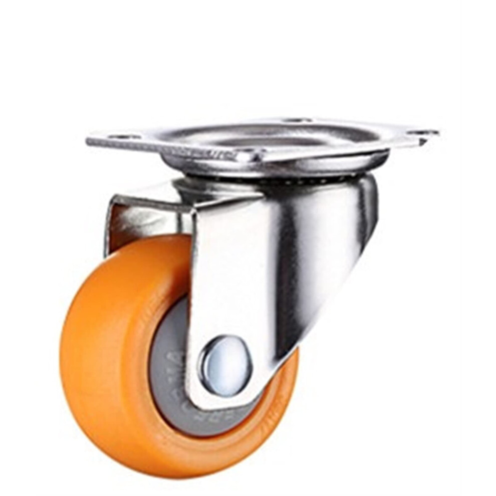 Swivel Castor Wheels 4 Pack 2 Inch 50Mm Heavy Duty Rubber Caster 160Kg Load For Trolleys And Furniture 9199774886628