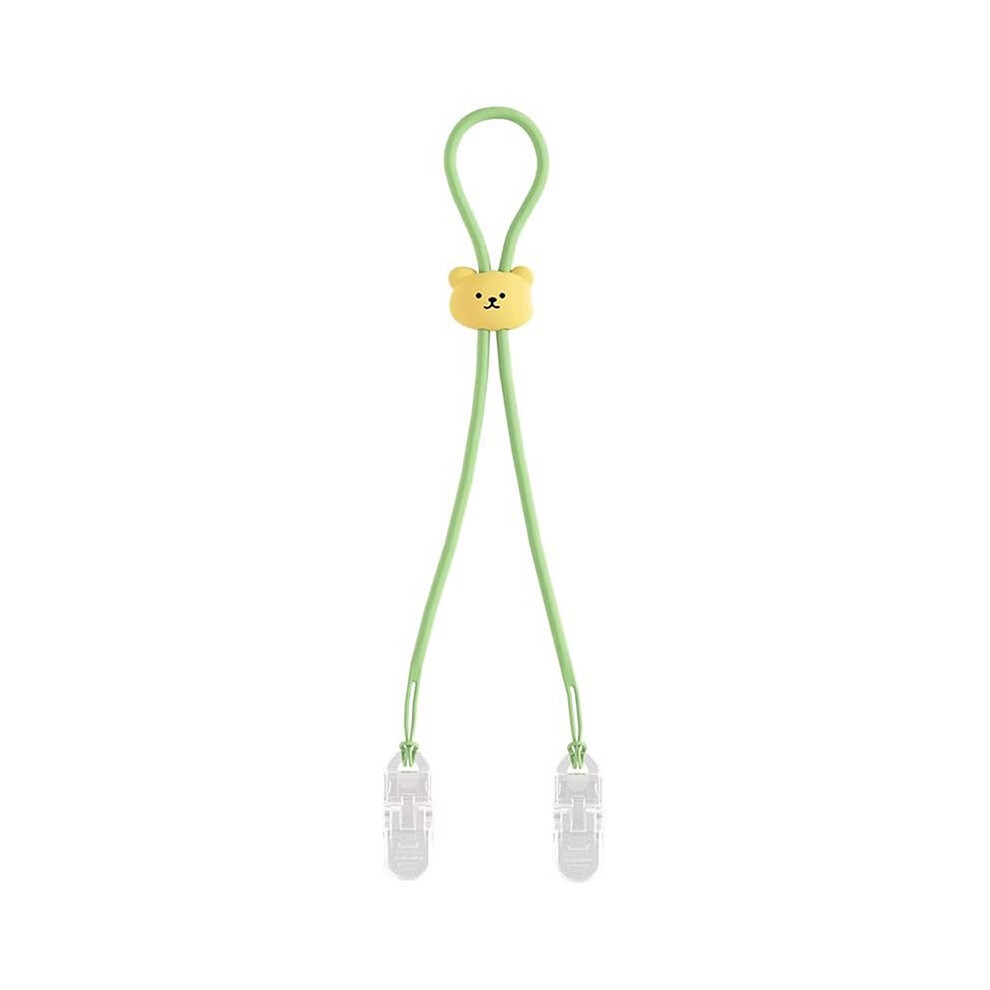 Adjustable Napkin Clip with Lanyard for Mess Dining and Bib Holder Neck Strap