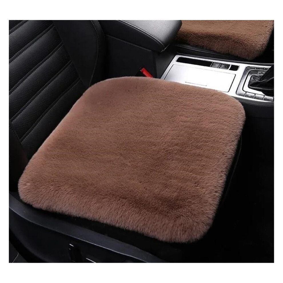 Universal Plush Car Seat Covers Waterproof Cushion For Winter Warm And Allseason Comfort 9347817235432