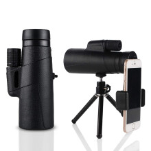 Monocular Telescope 12x50 Waterproof BAK4 Prism With Smartphone Adapter Tripod For Bird Watching Outdoor Travel