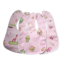 Cotton Drool Bibs For Newborns Six Pack Cartoon Designs Soft Comfortable Easy To Use