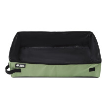 Portable Cat Litter Box Leakproof Easy Clean Lightweight Foldable Travel Friendly for Car