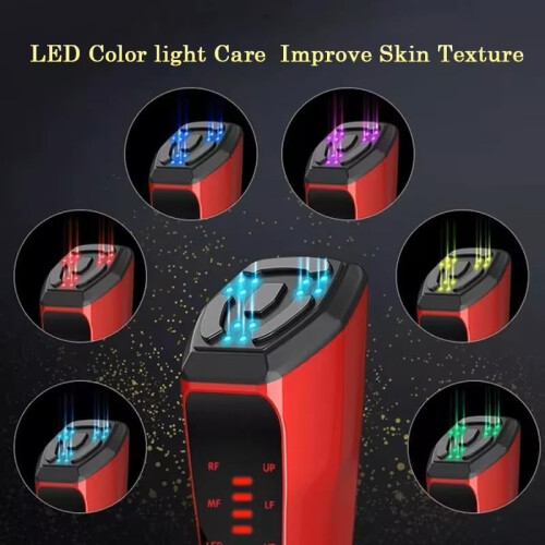 3PRO Facial Massage Device, Multifunctional Beauty Device with LED, RF, and Microcurrent Technology, Solves 8 Skincare Issues 1