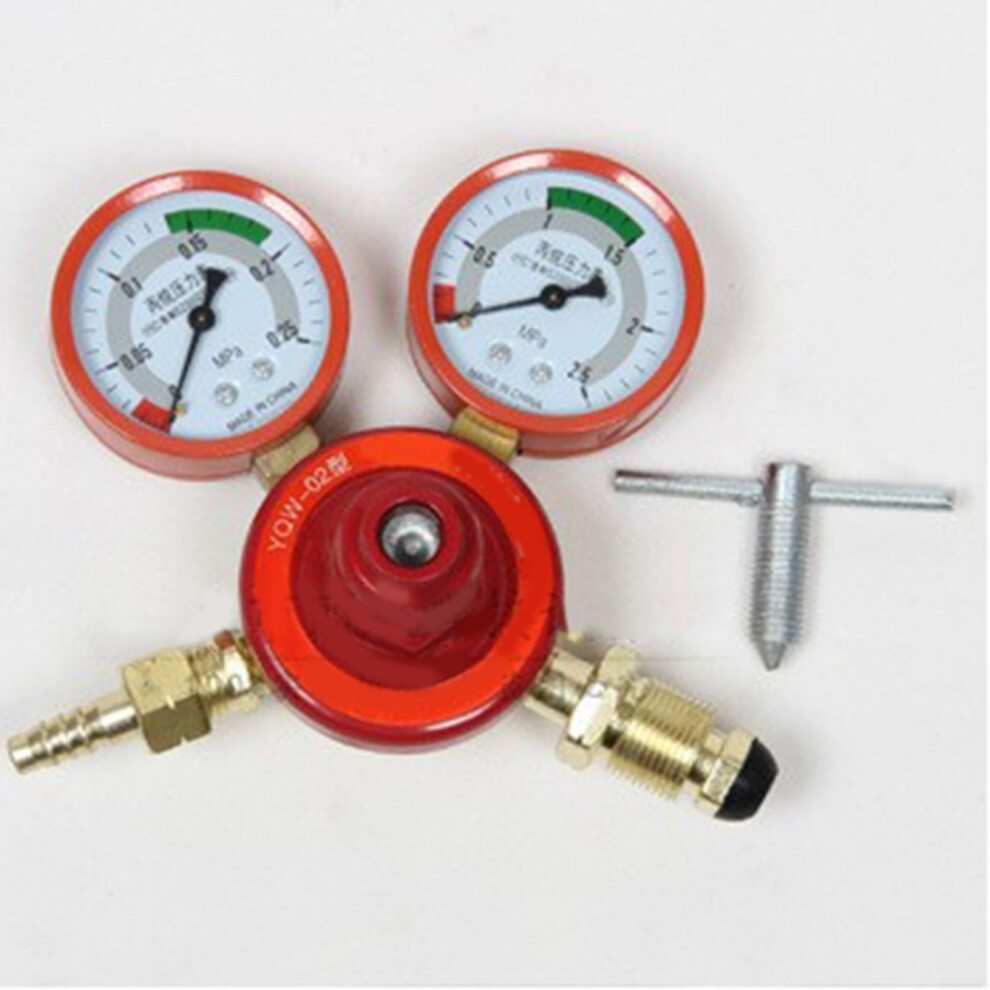Gas Bottle Welder Regulator, Oxygen Acetylene Welding Regulator With Welding Gauge, Gas Cylinder Regulator For Propane 9382693927514