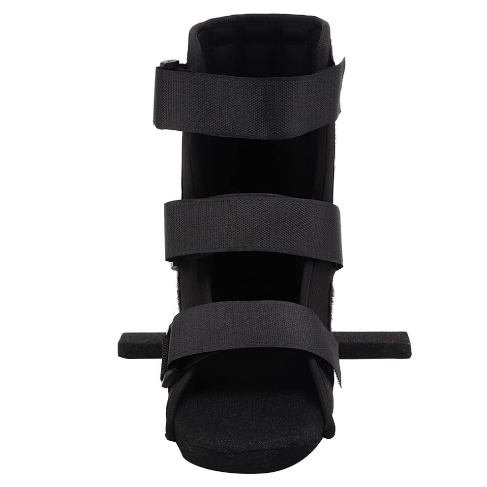 Black Broken Foot Hiking Boots, Professional Foot Fracture Boots, Ankle Correction, Joint Sprain, Fixed Brace, (L) L