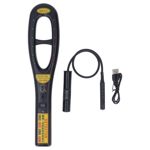 Portable Signal Scanner For Surveillance Devices Wide Detection Range 1MHz To 2.8MHz Dual Alert Modes Adjustable Sensitivity Flashlight Function