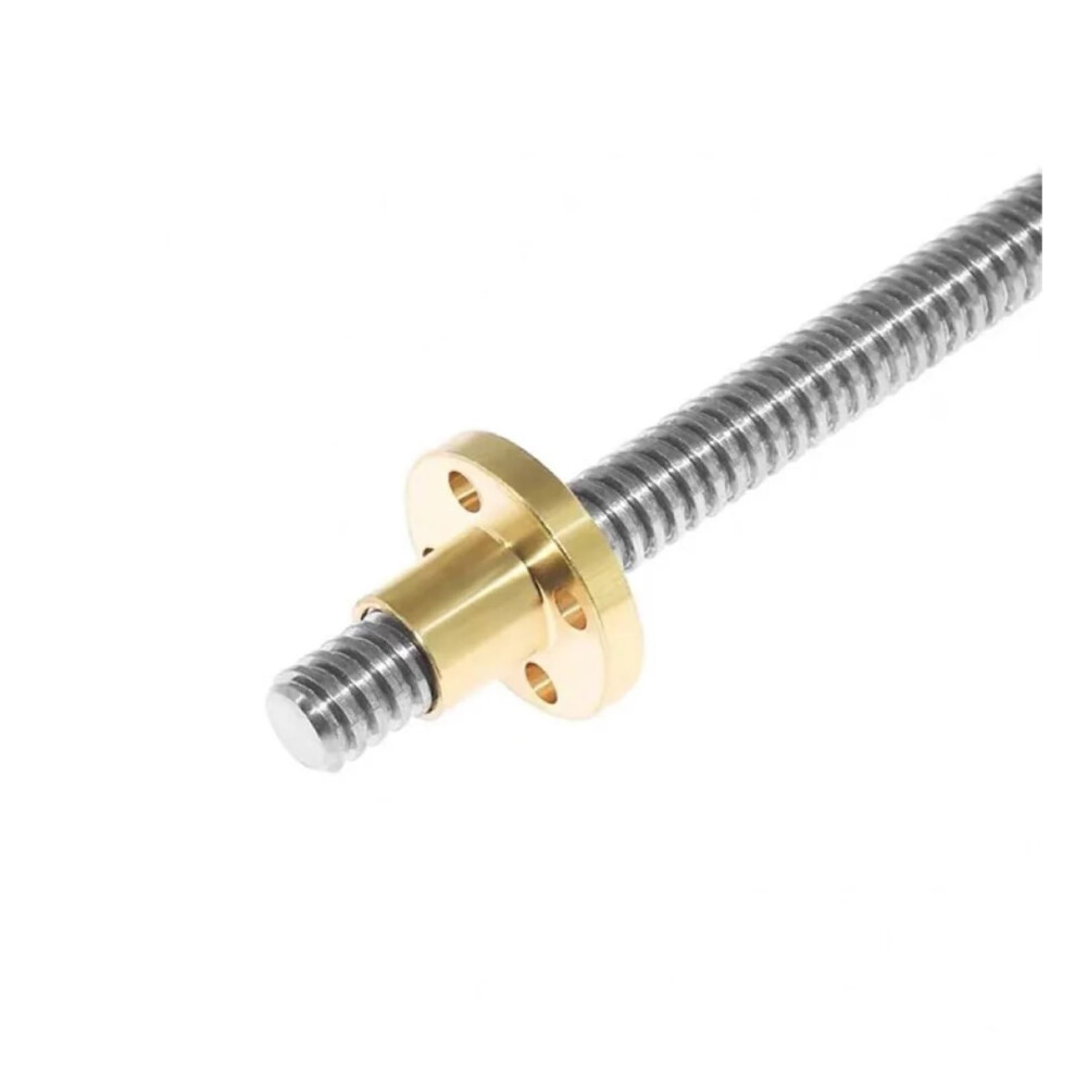 Antibacklash Ball Screw T8 Lead Screw 8Mm Pitch 2Mm Lead 200Mm With Brass Nut For Cnc Precision 9094768714331