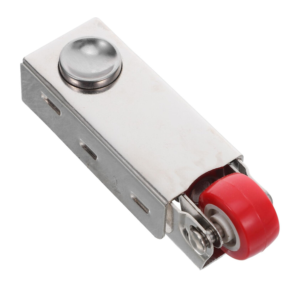 Sliding Door Roller Wheels Replacement Silver For Wardrobes And Gates, Low Profile Pulley, Easy Install 9382693928276