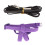 Super Light Purple Bird Harness & Leash, Adjustable, Bite Resistant 4