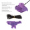Super Light Purple Bird Harness & Leash, Adjustable, Bite Resistant 2