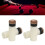 12 Stück Weiße 11mm PU Leder Pool Queue Tips Ersatz für Billard 1