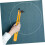 1 Piece Large Compass for Mathematics Teaching Tool Adjustable Circle Drawing Tool for School and Office Quality Durable Material 4
