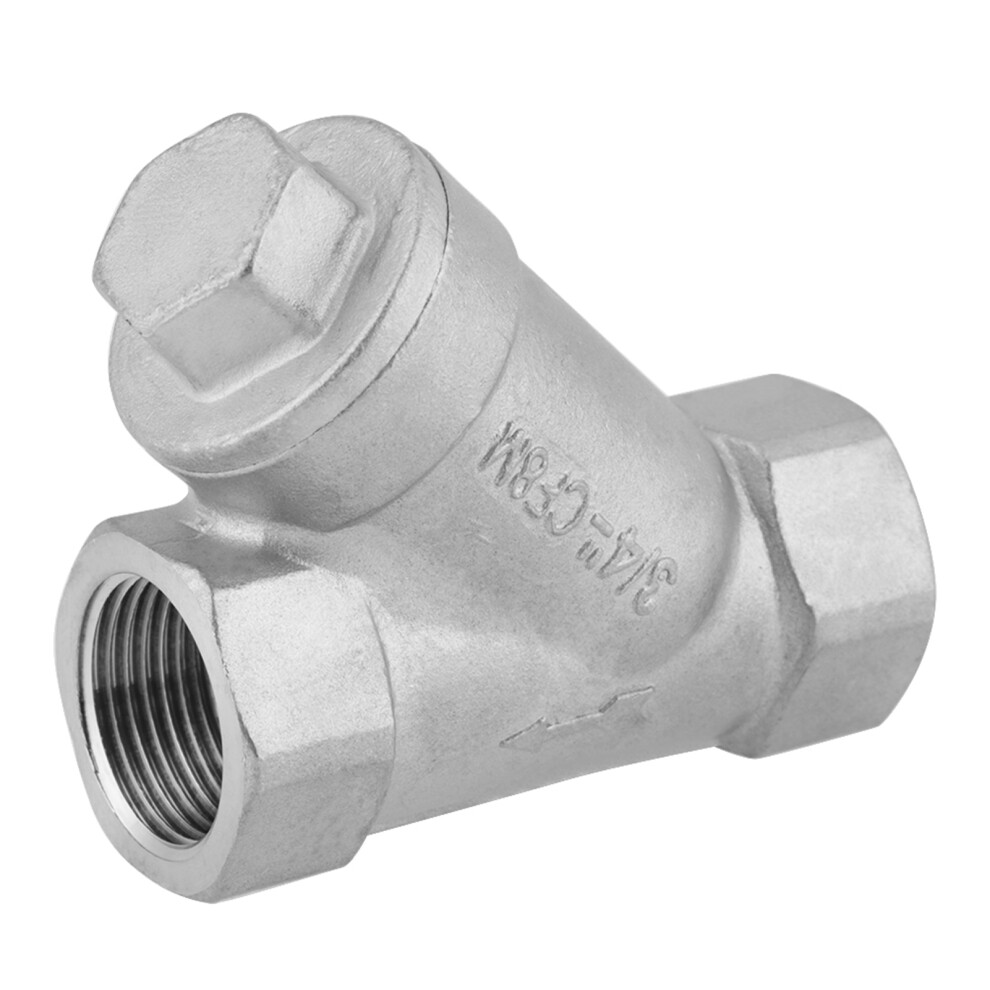 Inline Y Filter For Piping Systems, Y Strainer Stainless Steel 304 Double Layers Mesh Structure Pump Filter For Water Steam And Other Media, Low 9169997497284