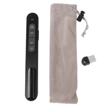 Wireless Presenter For Professional Presentations, Presentation Clicker With 2.4G RF Technology Slide Advancer And Volume Control, Plug & Play