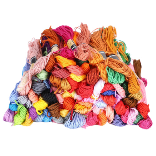 Σετ κλωστών κεντήματος Arts and Crafts, DIY νήμα με ευρεία χρήση και απαλή αίσθηση, 2