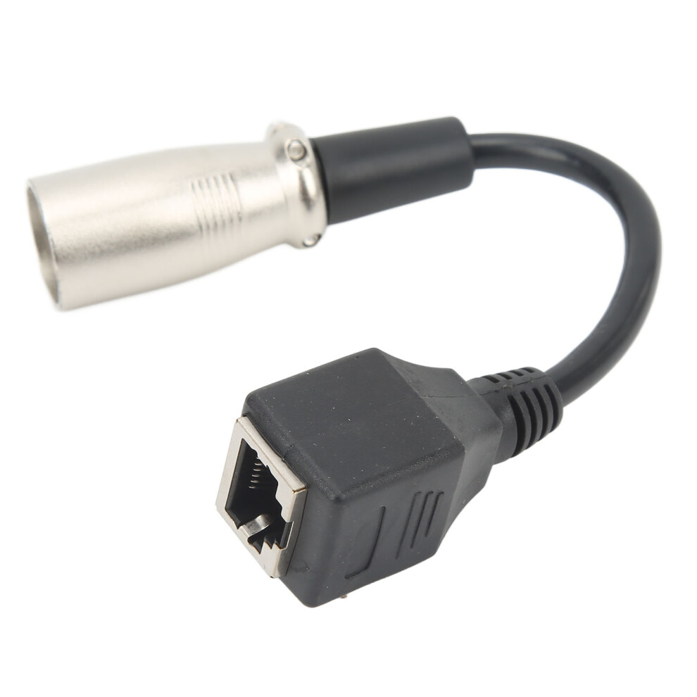 Xlr 3Pin To Rj45 Female Adapter Cable 15Cm Network Extension 4121382071573