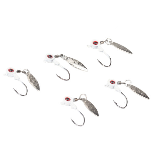 25 Stück Angelköder mit Spinner, 1,75 g Hochkohlenstoffstahl-Angelausrüstung 2
