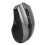 Mouse sem fio de ampla compatibilidade com design ergonômico para laptops, desktops e PCs, DPI ajustável, cinza. 3