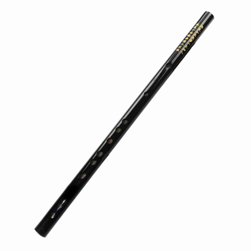 Handcrafted Bamboo Flute with Engraved Verse & Protective Cloth Bag 2