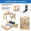Heavy Duty L Brackets, Cast Iron Shelf Bracket Joint, Smooth Surface Edges, Corrosion Rust Resistance, Round Corner Countersunk Hole, Durable Rust 5