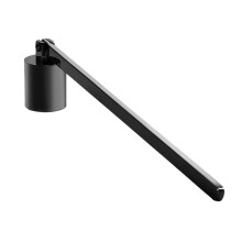 Vintage Candle Snuffer Polished Stainless Steel LongHandled Extinguisher, Rustic Black Snuffer for Home Decor