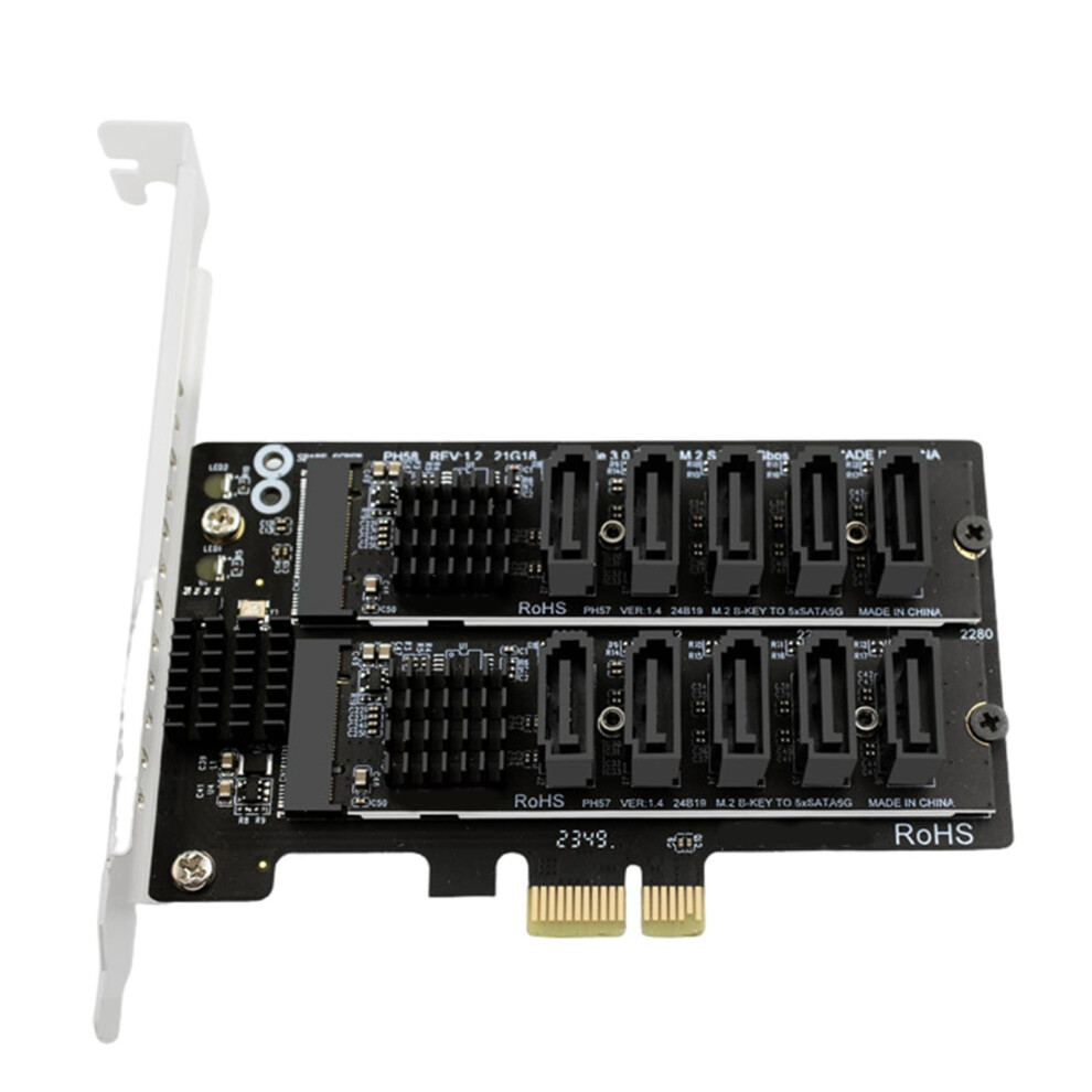 Pcie Expansion Adapter 10Port 6Gbps Storage Expansion Converter Card For Storage Expander Capacity 9426802639223