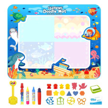 Water Drawing Mat, Reusable Water Drawing Mat for Kids, Large Kids Painting Mat