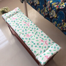 Indoor Outdoor Bench Pad 120x35cm Style 2 Long Bench Chair Pad With Ties For Patio Garden Bay Window Seat Sofa
