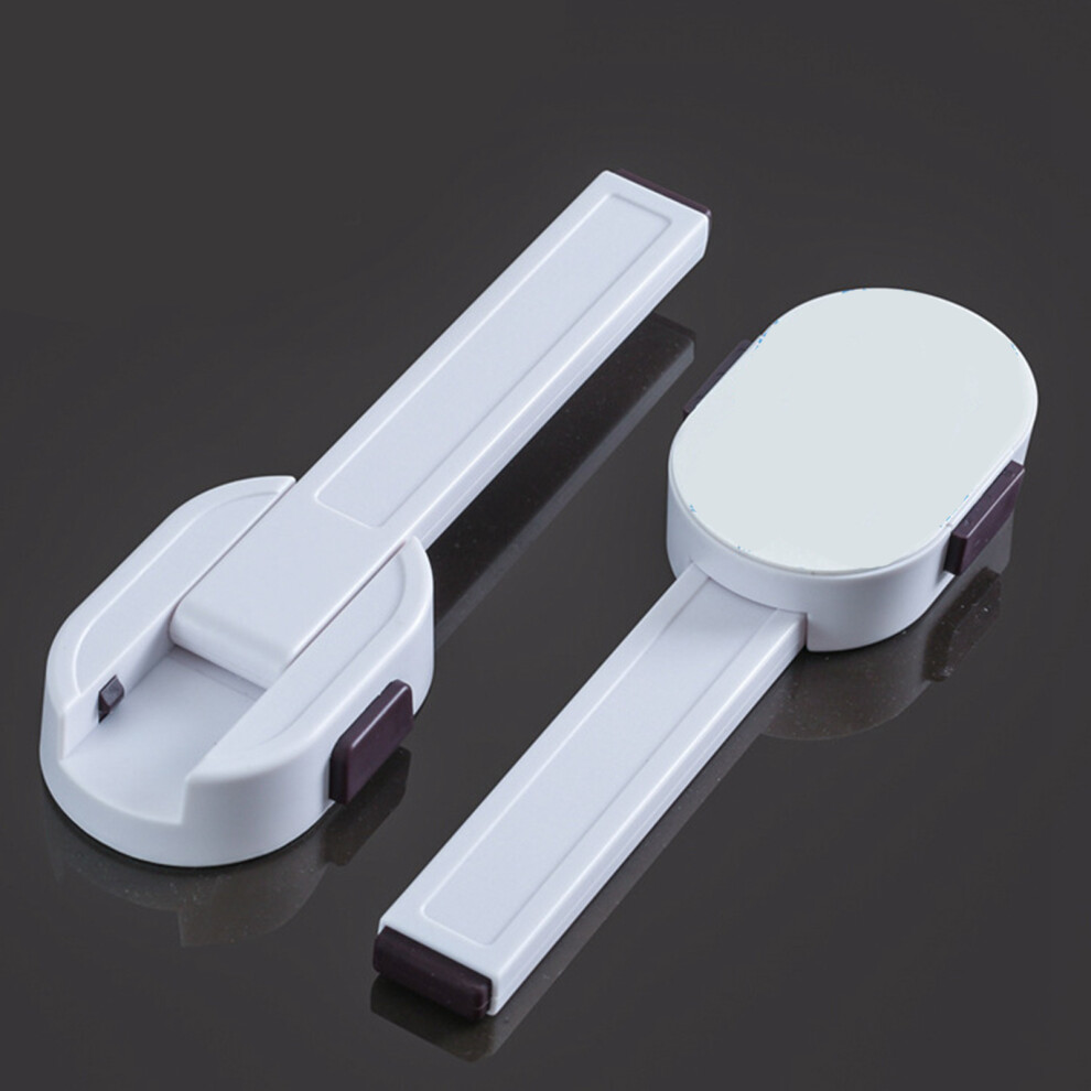 Childproof Toilet Seat Lock - Easy Install & Double Button Safety