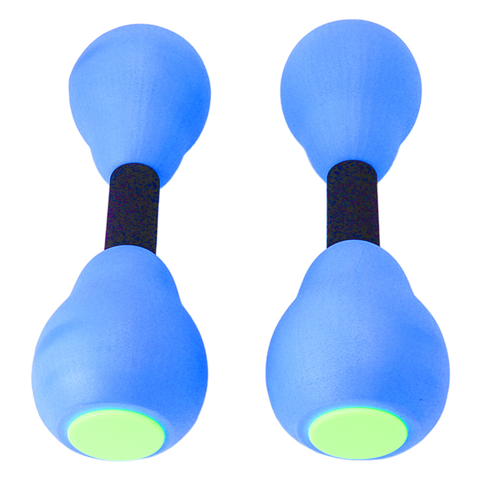 Pool Resistance Water Dumbbells Aquatic Exercise Foam Weights EVA Waterproof Unique Exercise Impact Resistant Lightweight Durable For Nightclubs