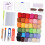 Colored Wool Felt Set with Felting Tools for DIY Crafts 1