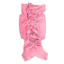 Cat Recovery Suit Breathable Surgical Onesie For Cats Indoor Pet Lick Wound Prevention Pink Size M