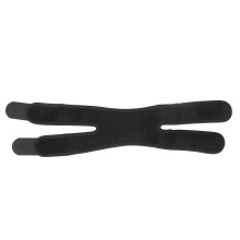 Rodillera estabilizadora flexible, diseño de rótula abierta, manga de compresión para rodilla de tejido transpirable, adecuada para correr,