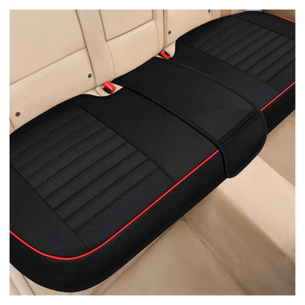 Car Seat Pads Universal Four Seasons Linen Cover Breathable Nonslip Full Surround Front And Rear Seat Protector Pad Color B Size Rear 9382693930743
