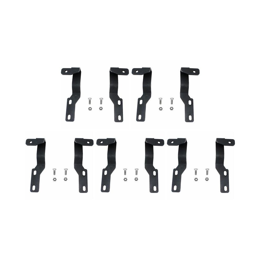 2X Led Pod Metal Hood Mount Bracket Kit/Ditch Hood Brackets For Tacoma 2005-2015 Light 6133843598039